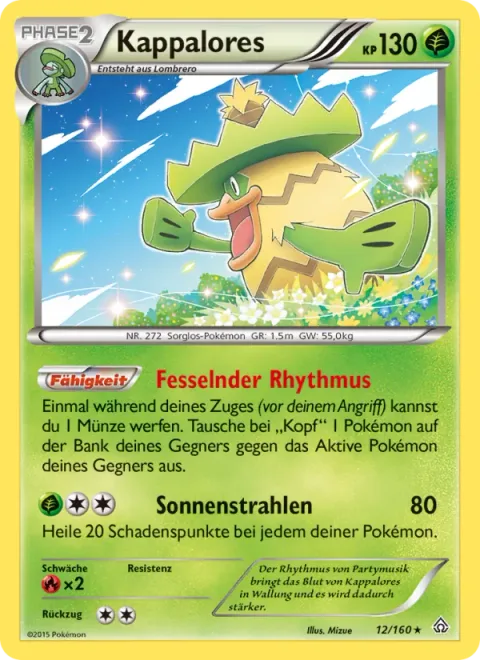 Ludicolo [Captivating Rhythm | Solar Ray]