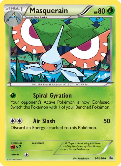Masquerain [Spiral Gyration | Air Slash]