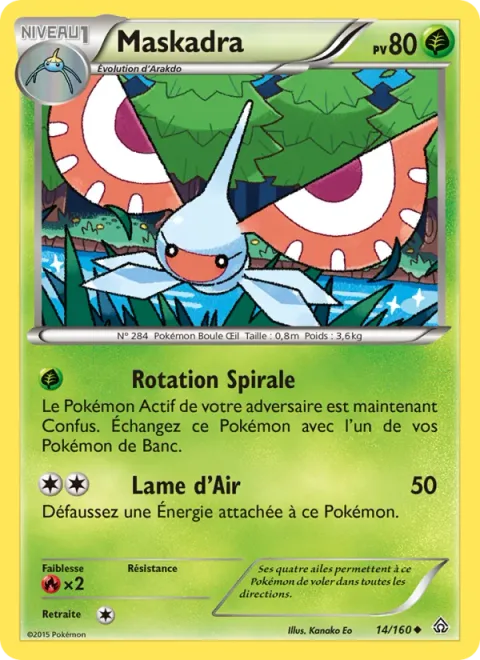 Masquerain [Spiral Gyration | Air Slash]