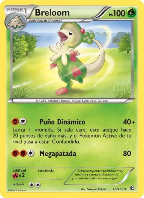 Breloom [Dynamic Punch | Mega Kick]