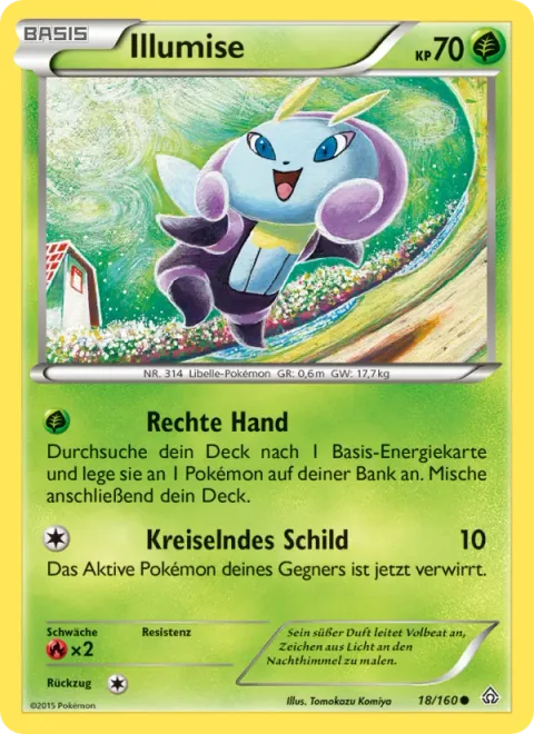 Illumise [Helping Hand | Twirling Sign]
