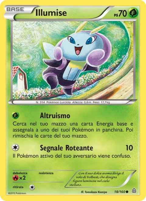 Illumise [Helping Hand | Twirling Sign]