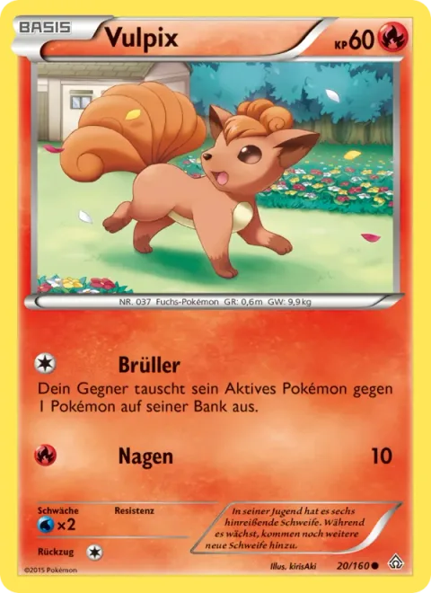Vulpix [Roar | Gnaw]