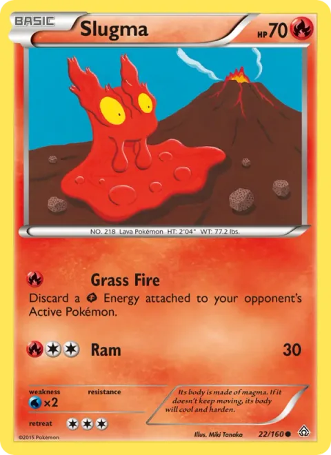 Slugma [Grass Fire | Ram]