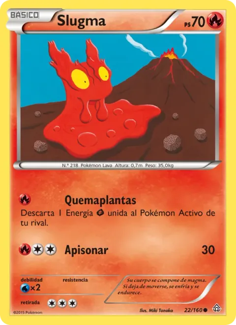 Slugma [Grass Fire | Ram]