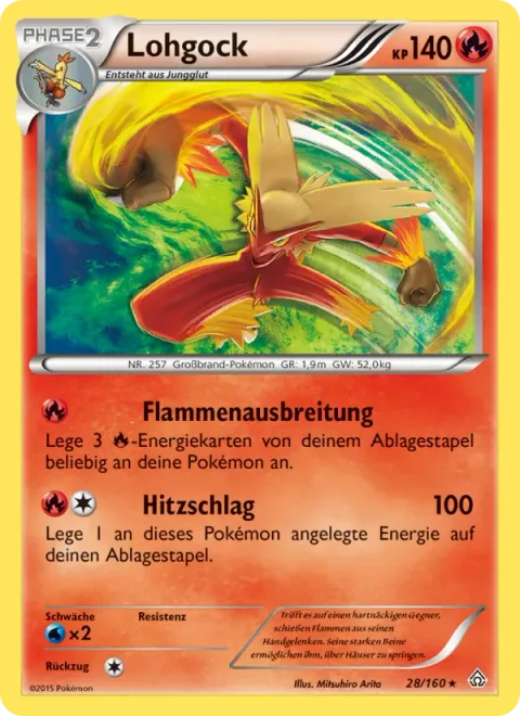Blaziken [Spreading Flames | Heat Blow]