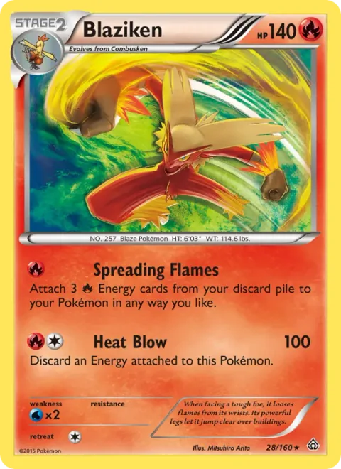 Blaziken [Spreading Flames | Heat Blow]