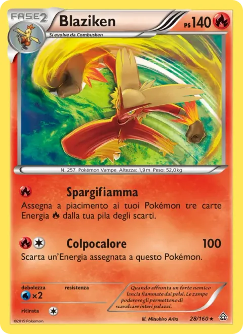 Blaziken [Spreading Flames | Heat Blow]