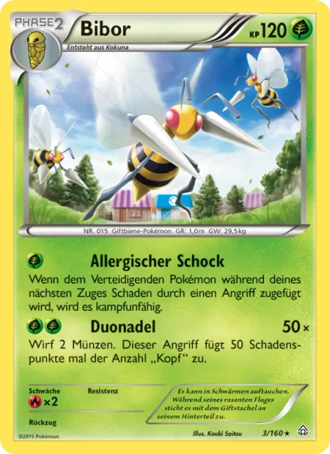 Beedrill [Allergic Shock | Twineedle]
