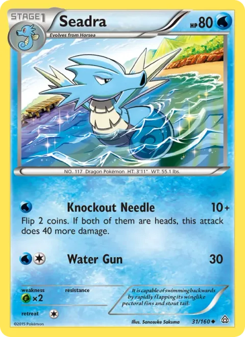 Seadra [Knockout Needle | Water Gun]