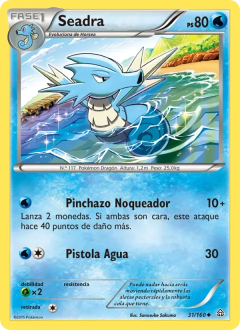 Seadra [Knockout Needle | Water Gun]