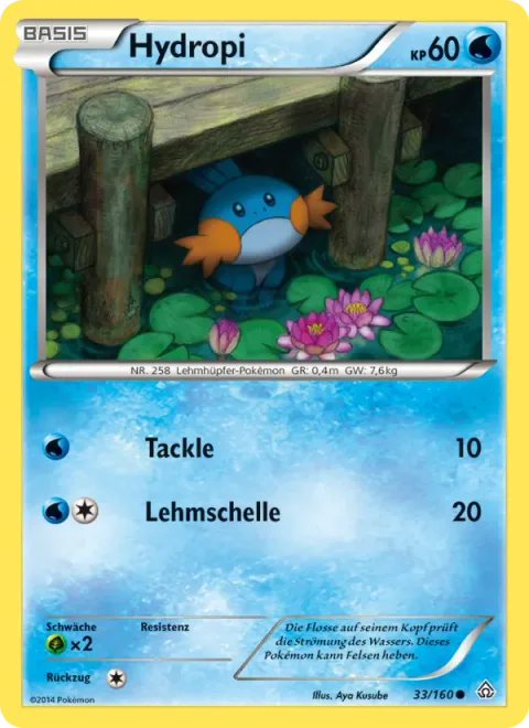 Mudkip [Tackle | Mud-Slap]