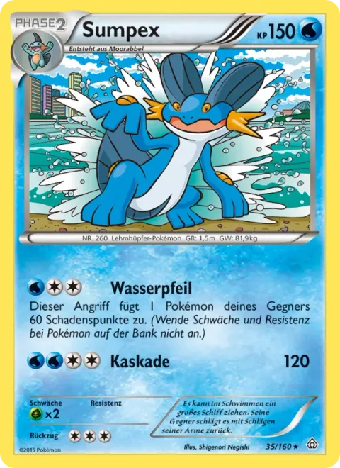 Swampert [Water Arrow | Waterfall]