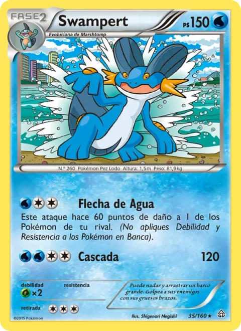 Swampert [Water Arrow | Waterfall]