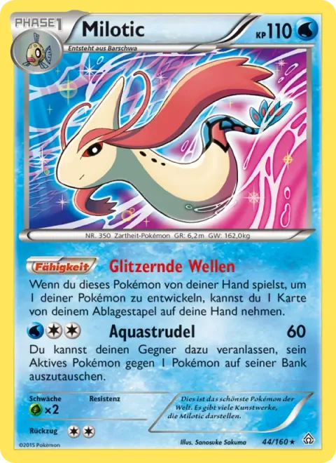 Milotic [Sparkling Ripples | Aqua Swirl]