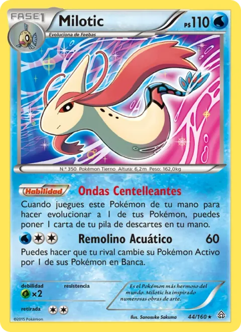 Milotic [Sparkling Ripples | Aqua Swirl]
