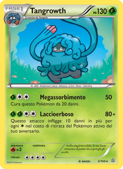 Tangrowth [Mega Drain | Grass Knot]