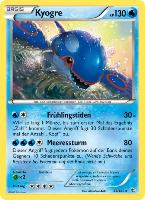 Kyogre [Spring Tides | Ocean Cyclone]