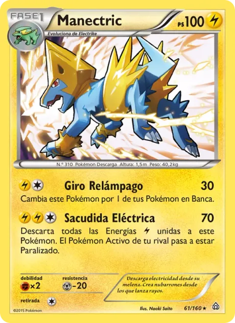 Manectric [Lightning Turn | Electric Shock]