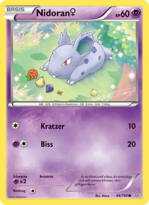 Nidoran ♀ [Scratch | Bite]