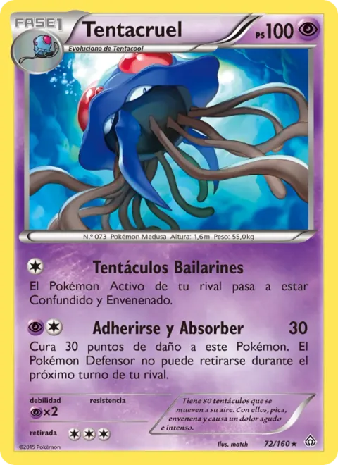 Tentacruel [Dancing Tentacles | Stick and Absorb]