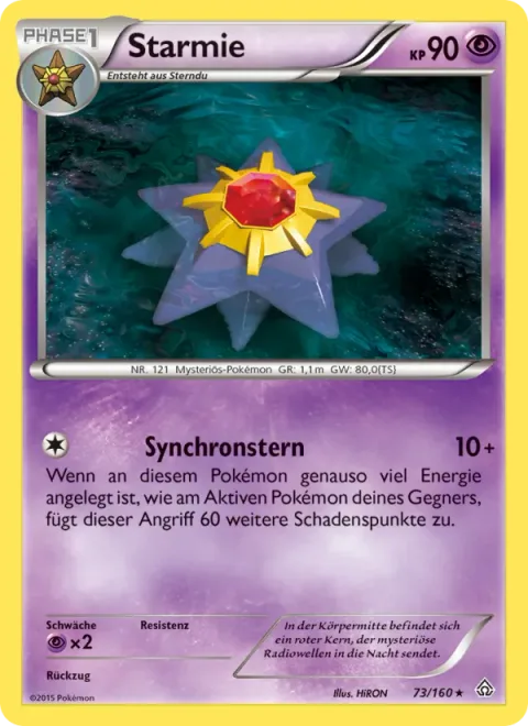 Starmie [Synchro Star]