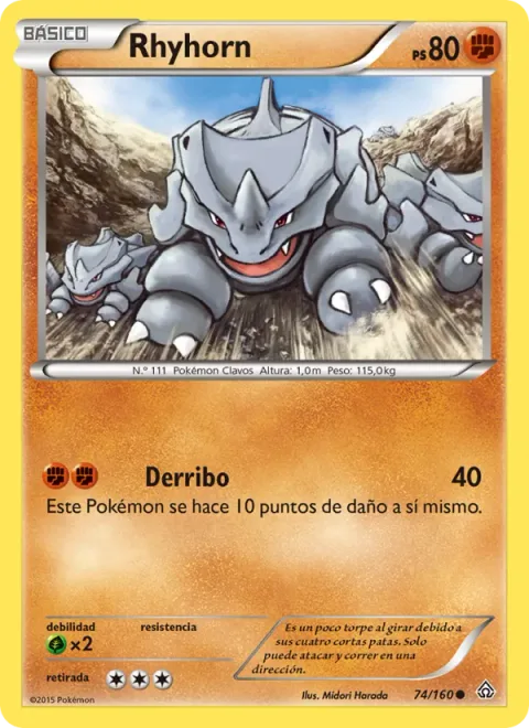 Rhyhorn [Take Down]