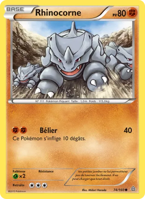 Rhyhorn [Take Down]