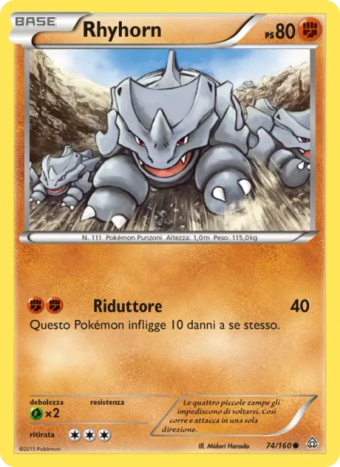Rhyhorn [Take Down]