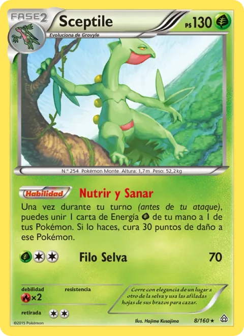 Sceptile [Nurture and Heal | Jungle Edge]