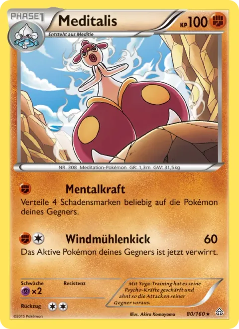 Medicham [Pure Power | Windmill Kick]