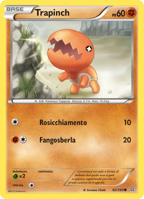 Trapinch [Gnaw | Mud-Slap]