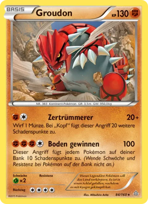 Groudon [Rock Smash | Break Ground]