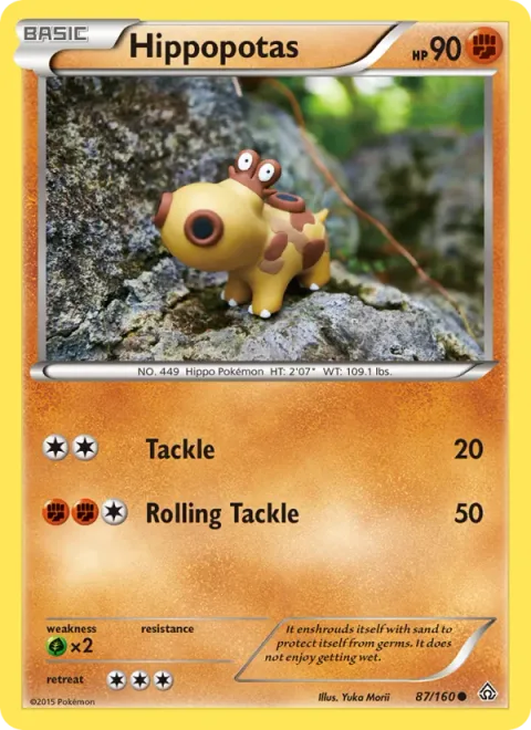 Hippopotas [Tackle | Rolling Tackle]