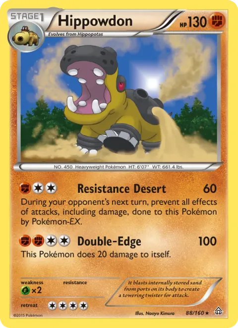 Hippowdon [Resistance Desert | Double-Edge]