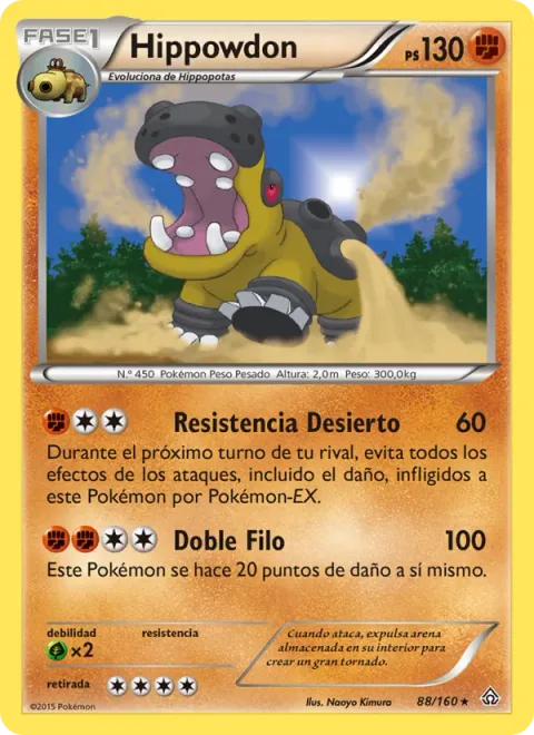 Hippowdon [Resistance Desert | Double-Edge]
