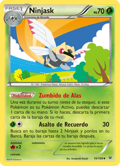 Ninjask [Wing Buzz | Afterimage Assault]