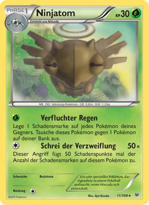 Shedinja [Cursed Rain | Hopeless Scream]