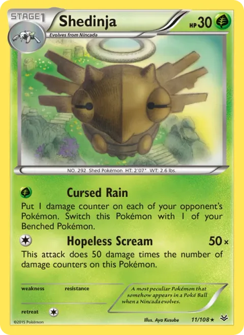 Shedinja [Cursed Rain | Hopeless Scream]