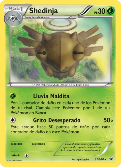 Shedinja [Cursed Rain | Hopeless Scream]