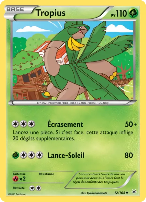 Tropius [Stomp | Solar Beam]