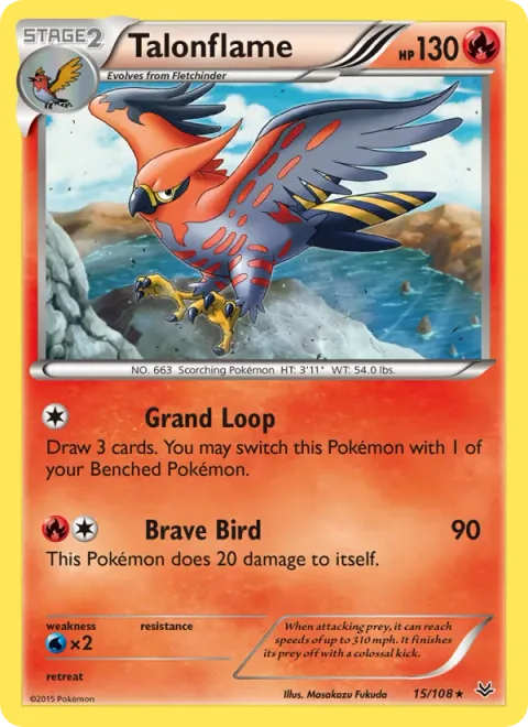 Talonflame [Grand Loop | Brave Bird]