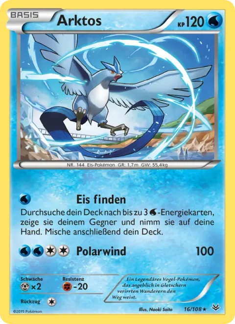 Articuno [Find Ice | Freezing Wind]