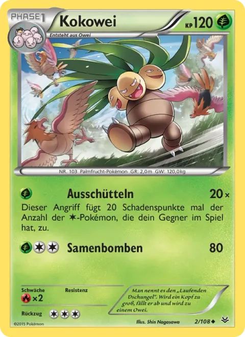 Exeggutor [Shake It Off | Seed Bomb]
