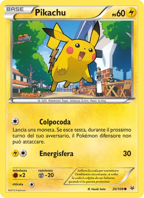 Pikachu [Tail Whip | Electro Ball]