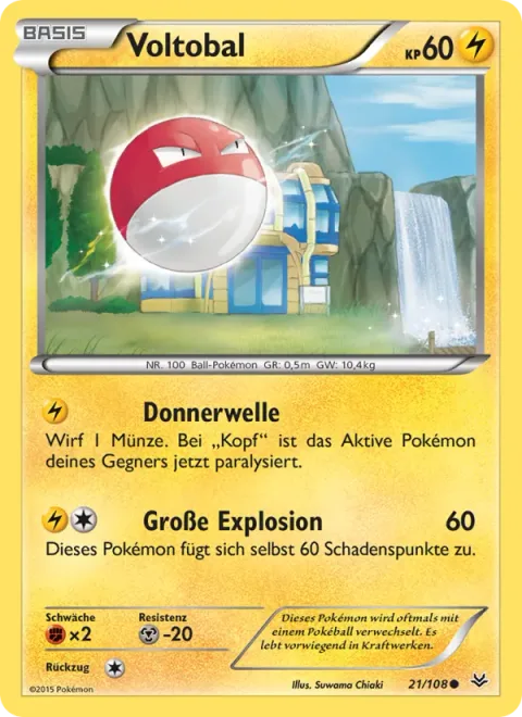 Voltorb [Thunder Wave | Big Explosion]
