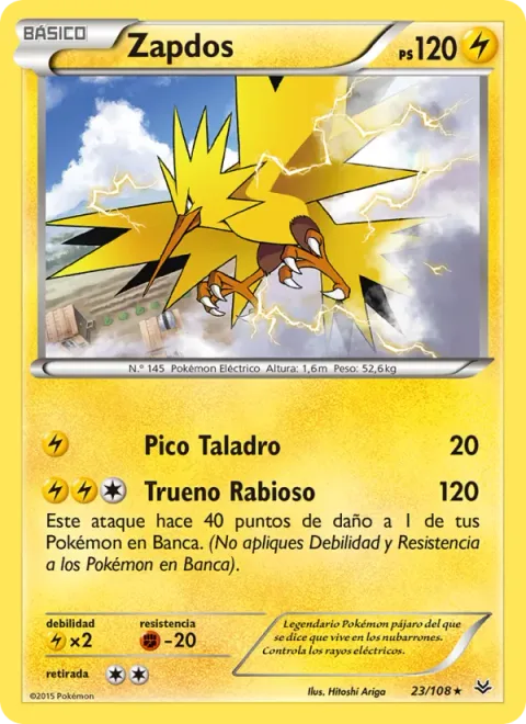 Zapdos [Drill Peck | Raging Thunder]