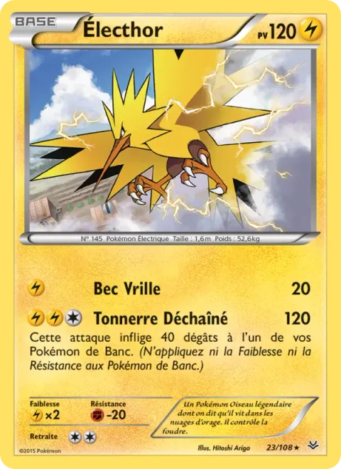 Zapdos [Drill Peck | Raging Thunder]