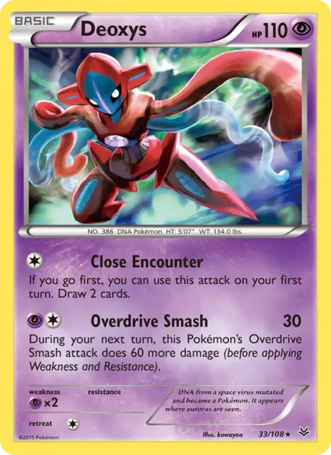 Deoxys [Close Encounter | Overdrive Smash]