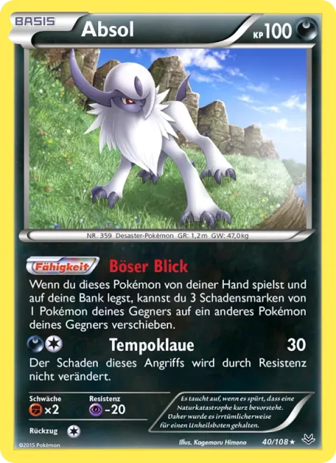Absol [Cursed Eyes | Mach Claw]